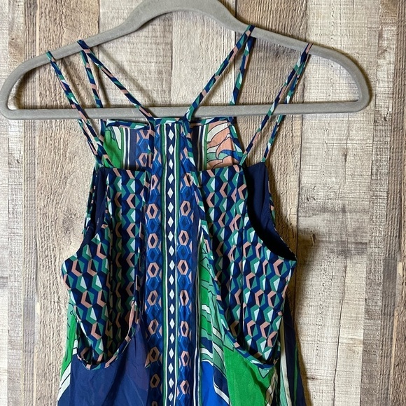 Anthropologie Maeve Laurel Silk Scarf Print Dress - Picture 7 of 9
